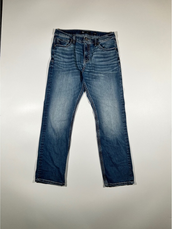 BKE Denim - KE Tyler Jeans 33x32 Distressed Medium Wash Bootcut Denim